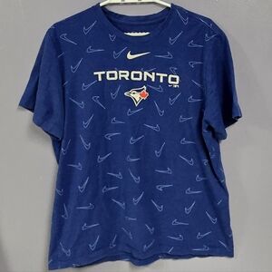 Toronto Blue Jays Nike Logo T-shirt Blue Size XL